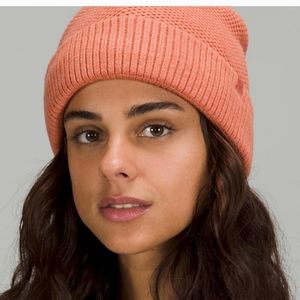 Lululemon Fleece-Lined Knit Beanie Pink Savannah
